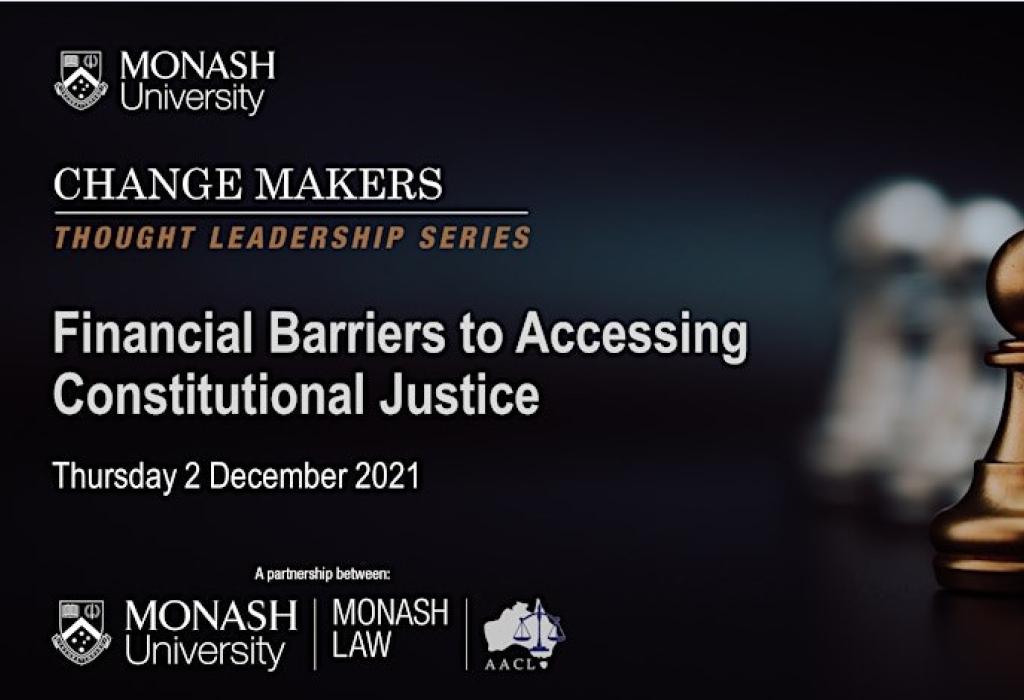 Changer Makers: Financial Barriers to Accessing Constitutional Justice