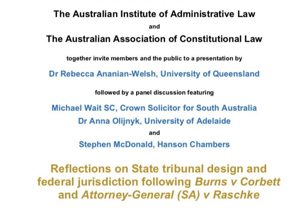 State Tribunal Design