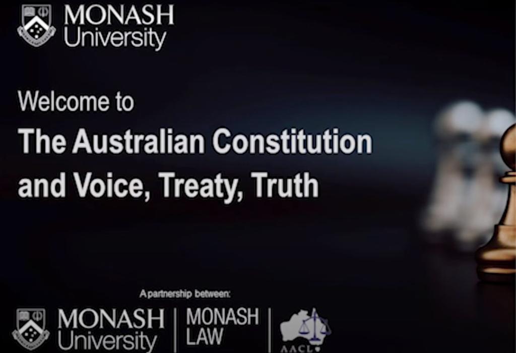 The Australian Constitution and Voice, Treaty, Truth